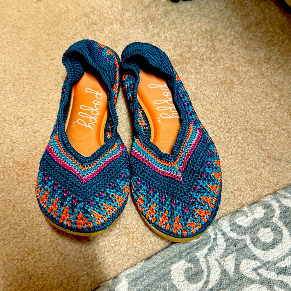 Poppy Brand Women’s Flats, Size 7
